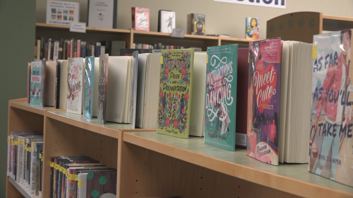The Augusta County Library said they tend to side with the author in cases of book banning....