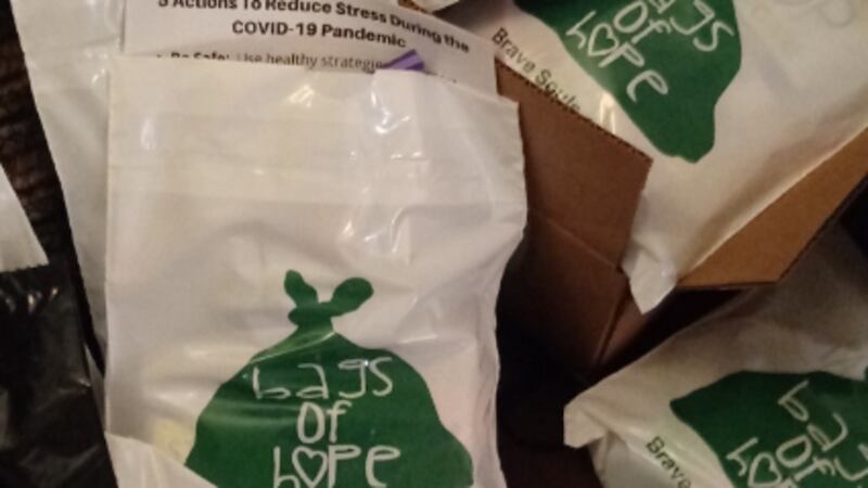 Bags of Hope from Brave Souls on Fire.