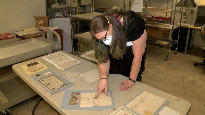The Department of Historic Resources released a full inventory of the items found inside the...