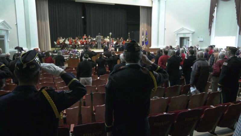 Veterans in central Virginia were honored with a special ceremony in Albemarle County.