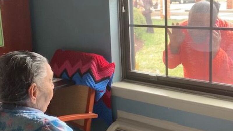 Residents at Envoy at the Village are using new creative ways to show the community spirits...