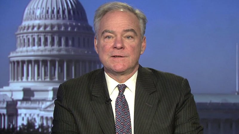 Senator Tim Kaine comments on U.S. reponse to pandemic
