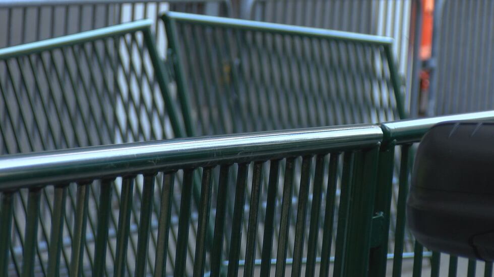 Barricades at the Capitol.