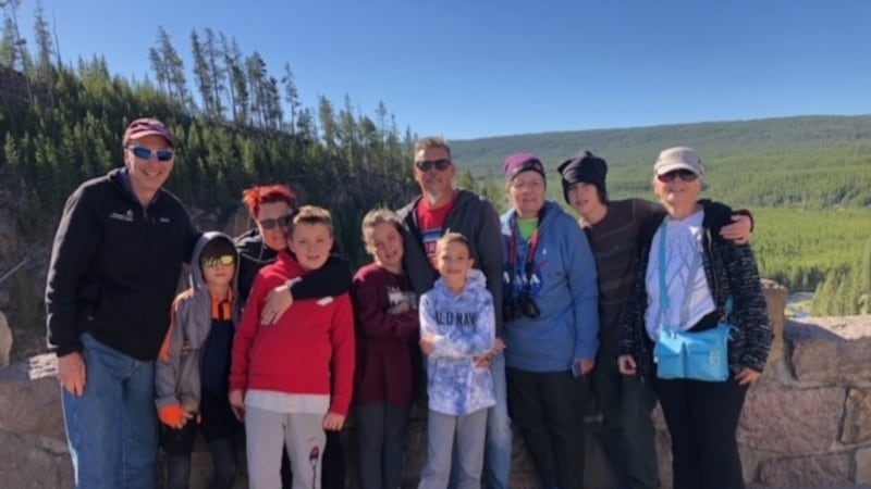 The Stavola family enjoyed their summer vacation in Yellowstone National Park