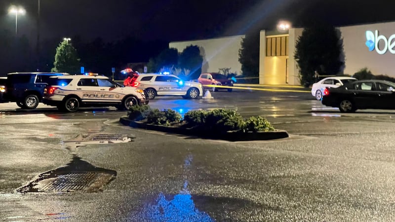 Police confirmed two people were shot outside Fashion Square Mall Wednesday evening.