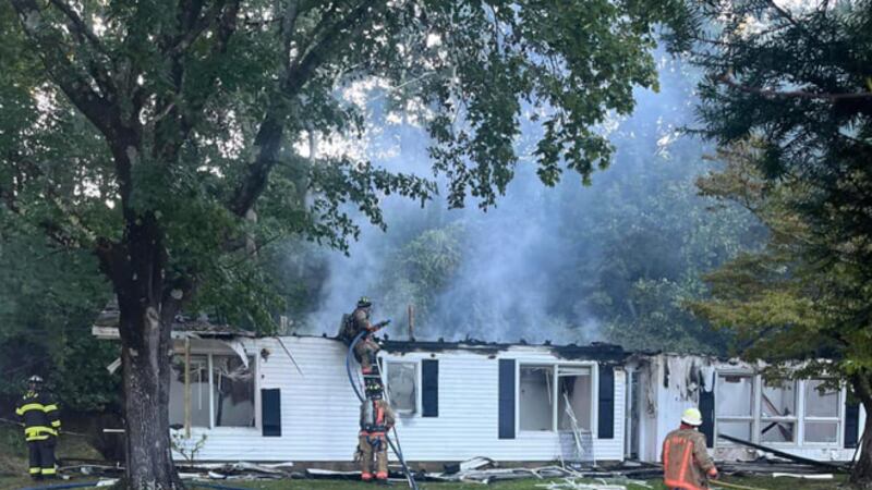 A watch stander on base reported the fire in the unoccupied housing area of Cavalla Court on...