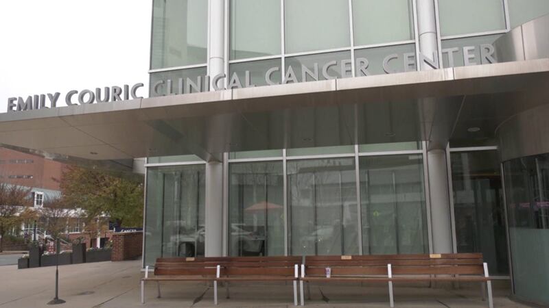 The University of Virginia Emily Couric Clinical Cancer Center (FILE)