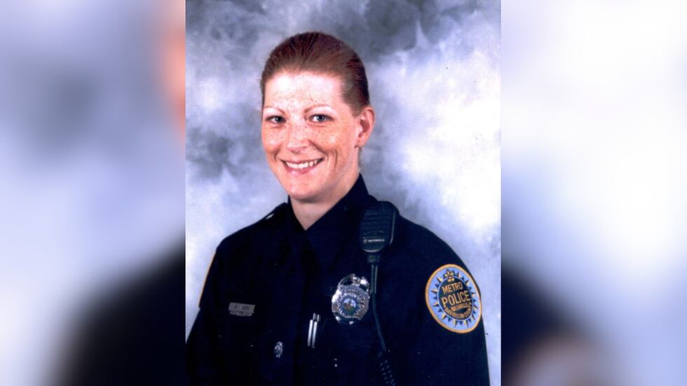 Metro Police Officer Christy Jo Dedman was killed in the line of duty when she was struck by a...