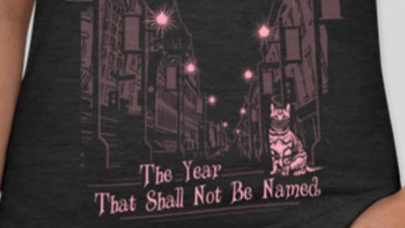 Queen City Mischief and Magic - The Year That Shall Not Be Named t-shirt.