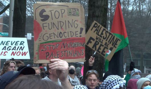 Protesters in Richmond show support for Palestinians - Vimarsana News