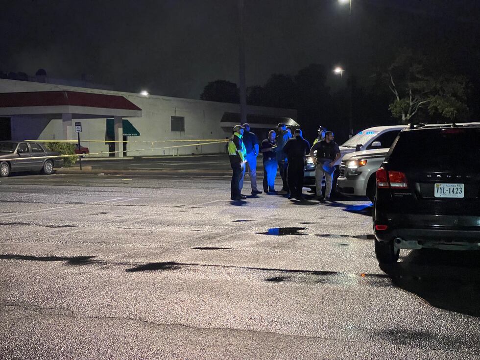 Law enforcement rushed to the parking lot of Fashion Square Mall on Wednesday evening.